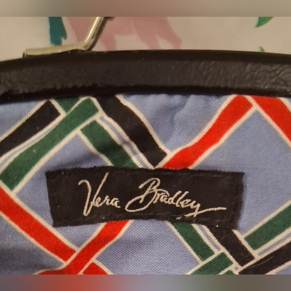 NWOT Vera Bradley Sun Valley Boho Geometic Flap Over Kiss Lock Clutch Purse Bag - Picture 12 of 13